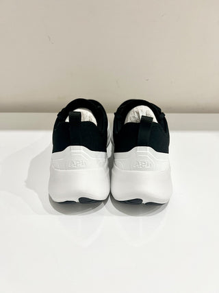 NWOT APL TechLoom Dream Mesh Walking Running Sneakers Black/White Women's US 8