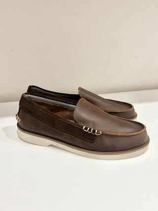 NWT Sperry Authentic Original™ Double Sole Venetian Loafer Shoes Brown Mens 11M