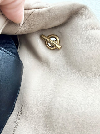 Saint Laurent toy puffer leather bag