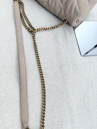 Saint Laurent toy puffer leather bag