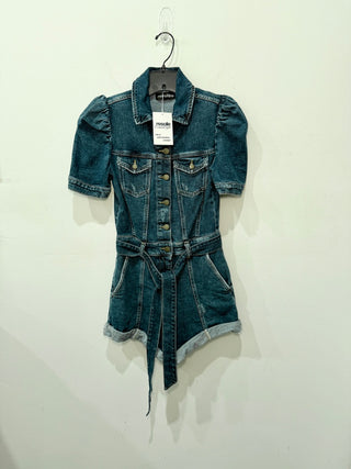 Retrofete denim romper, XS