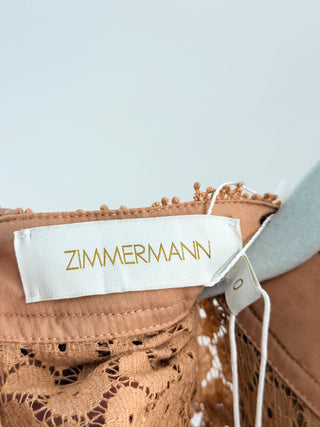 Zimmermann concert textured lace blouse, US 4