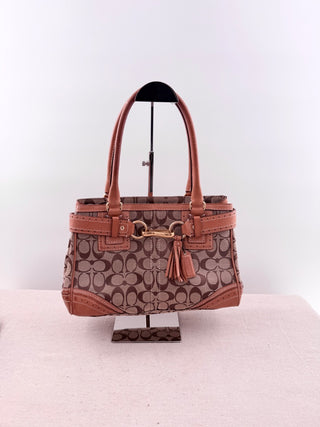 Coach vintage hamptons signature horsebit handbag
