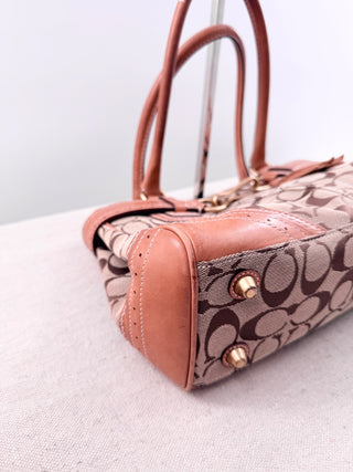 Coach vintage hamptons signature horsebit handbag