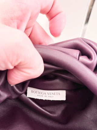 Bottega Veneta leather chain pouch bag