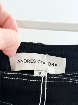 Andres Otalora matching set top and pants, top 6 / bottom 8