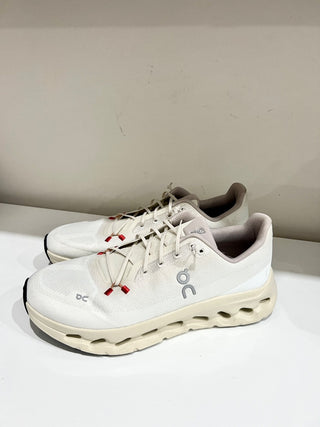 ON Cloudtilt Mesh Low Top Running Sneakers Shoes White/Cream Men's Size 12 M