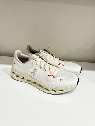 ON Cloudtilt Mesh Low Top Running Sneakers Shoes White/Cream Men's Size 12 M