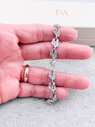 Isa Grutman Jasmine Vine Diamond Bracelet, 17cm