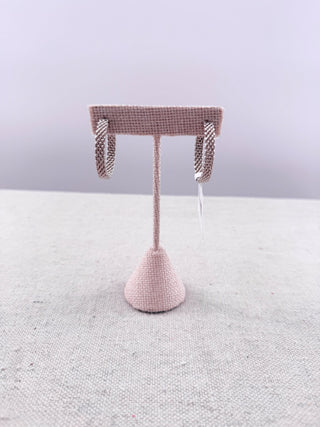 Tiffany & Co. Somerset Mesh Hoop Earings