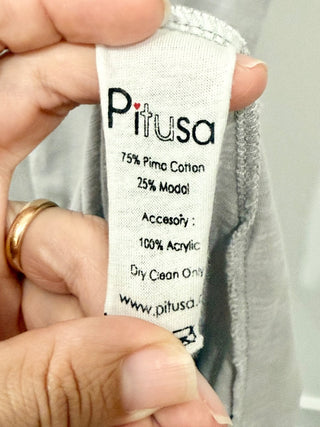 Pitusa pom pom maxi dress cover up, standard