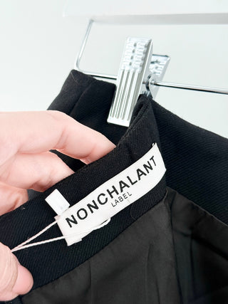 Nonchalant wool blend mini skirt, XS