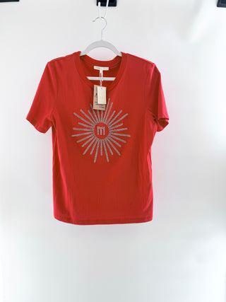 Maje embellished tee shirt, 3 / L