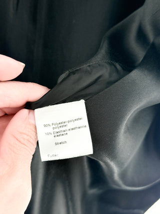 Akris long velvet jacket, L