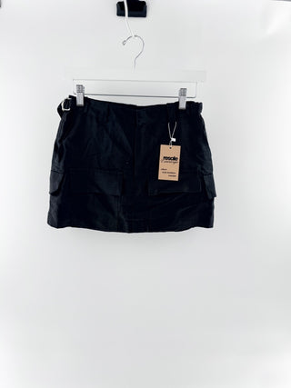 Parentezi cargo linen mini skirt, XS