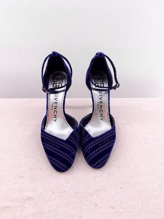 Givenchy show pump velvet, 38