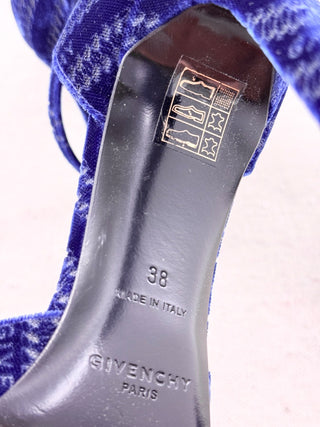 Givenchy show pump velvet, 38
