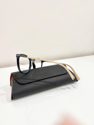Valentino VA 3003 Light Gold & Black Optical Frame Cat Eye Eyeglass