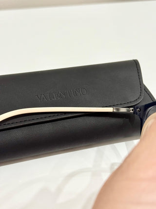 Valentino VA 3003 Light Gold & Black Optical Frame Cat Eye Eyeglass