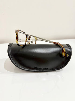 NWT Persol PO 3044V 52MM Brown & Gold Tortoise Optical Frames Rectangle Eyeglass