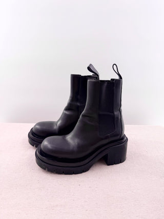 Bottega Veneta chunky sole boots leather, 36.5