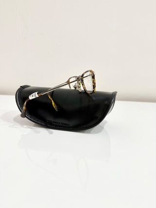 NWT Persol PO 3044V 52MM Brown & Gold Tortoise Optical Frames Rectangle Eyeglass