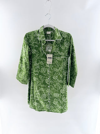 Julia Amory pajama sleepshirt short cotton, XS