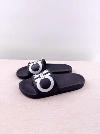 Ferragamo rubber logo slides, 11
