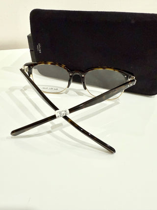 NWT Celine CL 41307 E94 Havana Frame Optical Frames Square Eyeglass