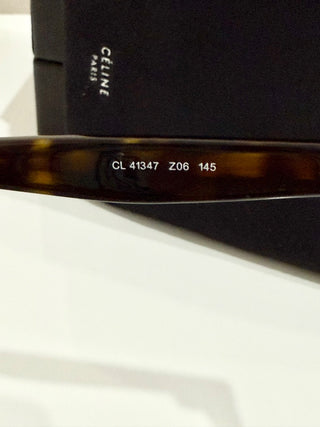NWT Celine CL 41307 E94 Havana Frame Optical Frames Square Eyeglass