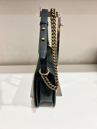 CHANEL caviar leather boy bag new medium  gold hardware, new medium