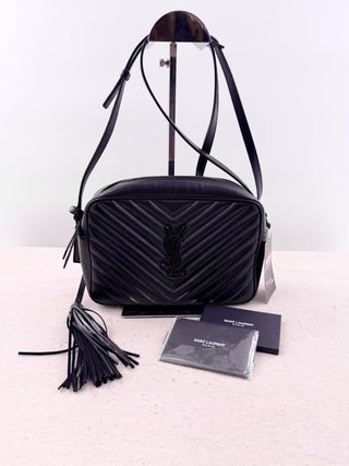 Saint Laurent leather lou camera bag