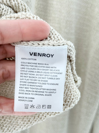 Venroy knit set top and pants, XS