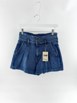 Veronica Beard high waist jean shorts, 26/2