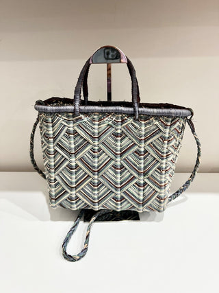 Apraya Handmade Straw Multicolor Bag