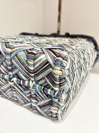 Apraya Handmade Straw Multicolor Bag