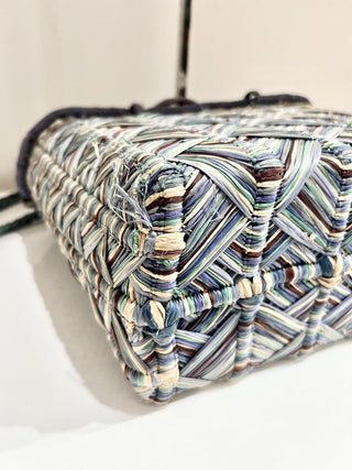 Apraya Handmade Straw Multicolor Bag