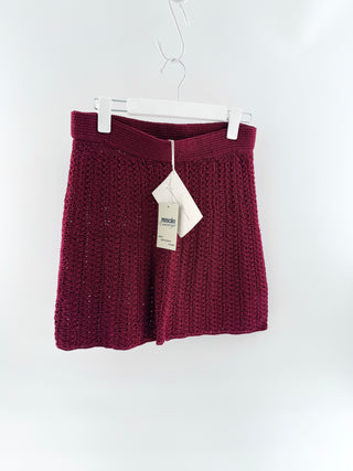 Savanah Monrow lizzie crochet shorts, M
