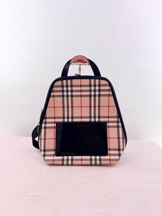 Burberry Nova Check Canvas Backpack