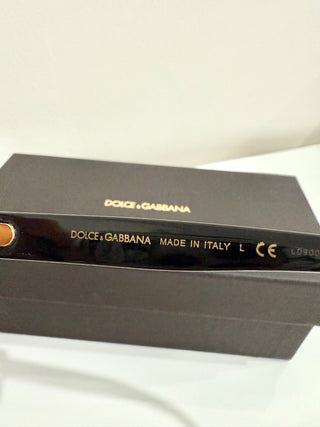 Dolce and Gabbana DG 3308 Black Oversized Optical Frames Cat Eye Eyeglass