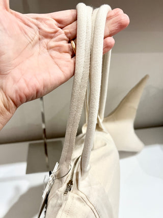 Bode Fish-shaped White Handbag