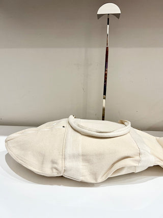 Bode Fish-shaped White Handbag
