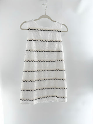 NWT Show Me Your Mumu Cynthia Mini Dress French Vanilla Lace Women's Small