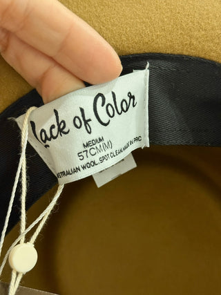 Lack of Color mirage boater hat, M