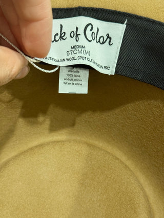 Lack of Color mirage boater hat, M