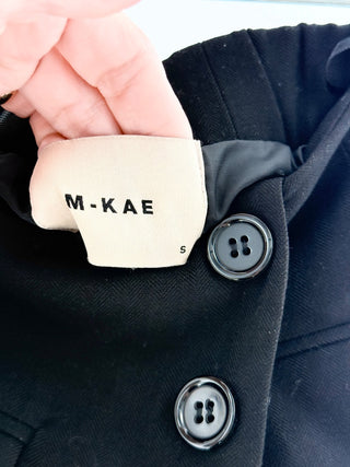 M-kae matching set crop jacket and mini skirt, S/M