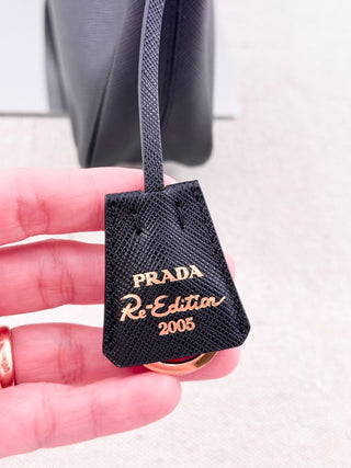 Prada Re-Edition 2005 Saffiano Leather Shoulder Bag