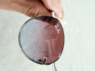 Ray Ban junior round sunglasses metal