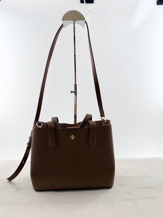 Tory Burch small leather top handle tote bag with strap