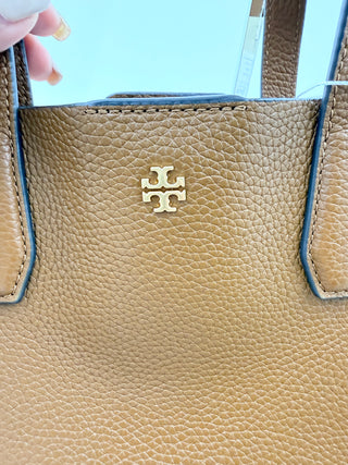 Tory Burch small leather top handle tote bag with strap
